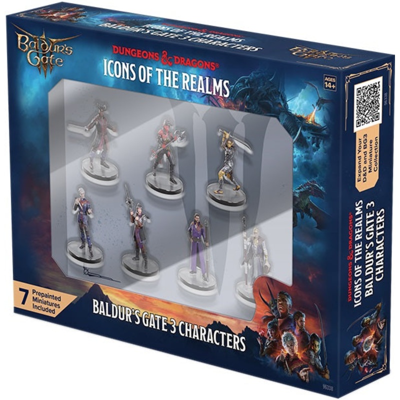 Dungeons And Dragons: Icons Of The Realms - Baldur's Gate 3 Characters Boxed Set