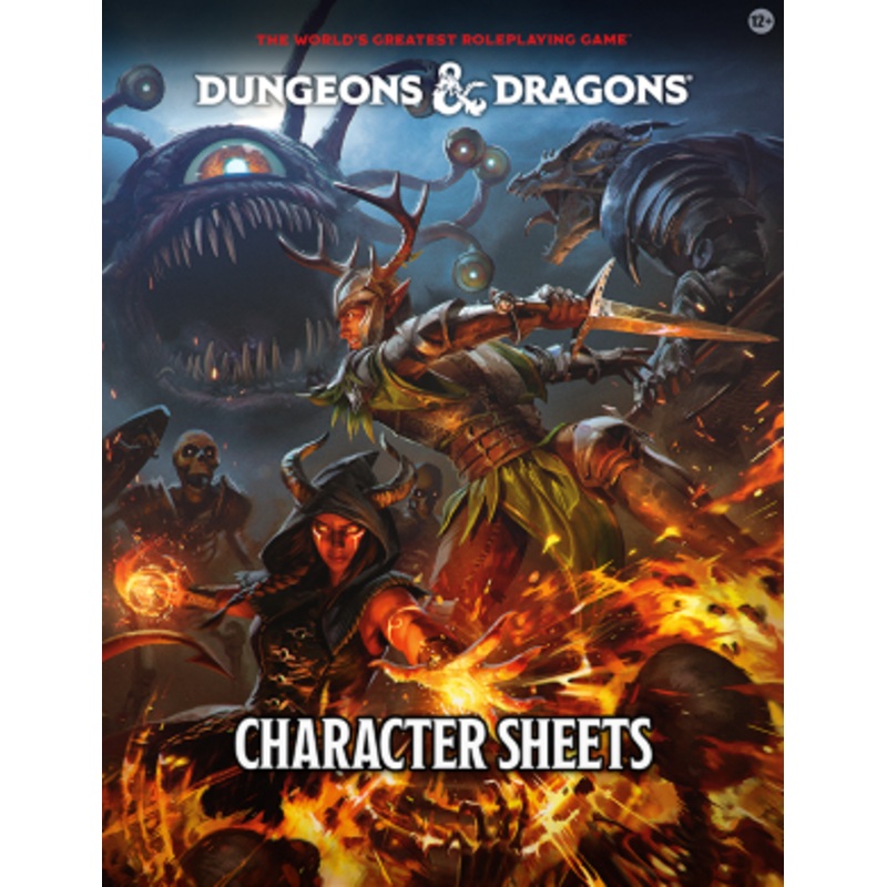 Dungeons & Dragons: Character Sheets - 2024