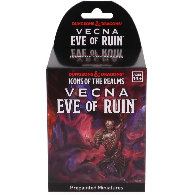 Dungeons & Dragons Icons Of The Realms: Set 32 - Vecna Eve Of Ruin 8 Count Booster