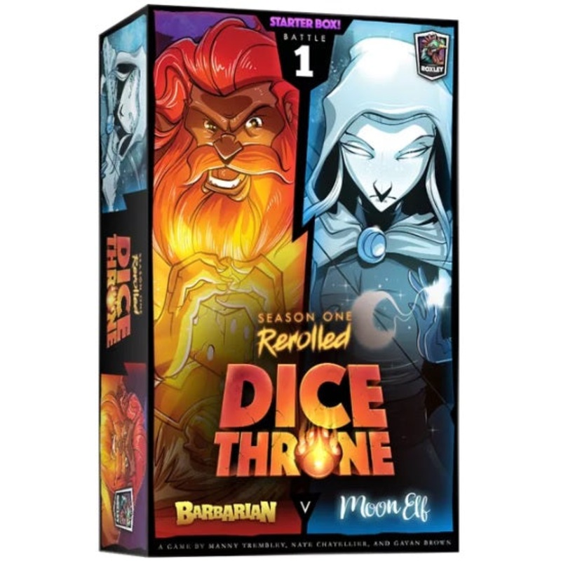 Dice Throne: Season One Rerolled - Barbarian Vs Moon Elf