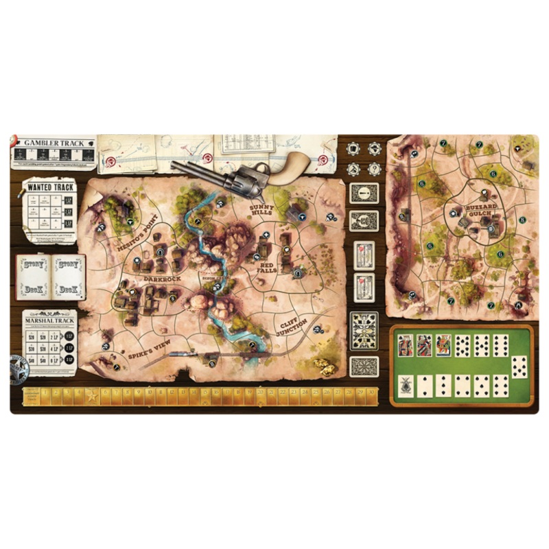 Western Legends: Neoprene Playmat