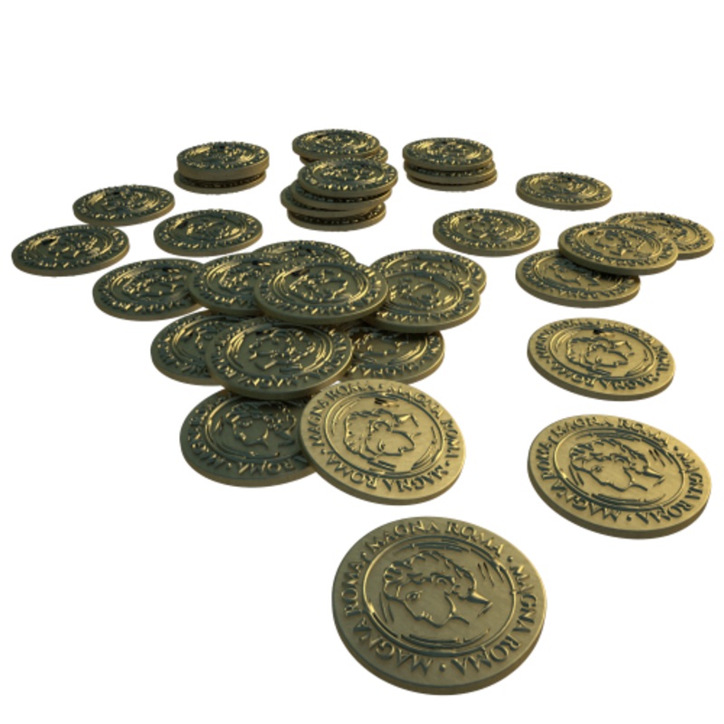 Magna Roma: Metal Coin Set