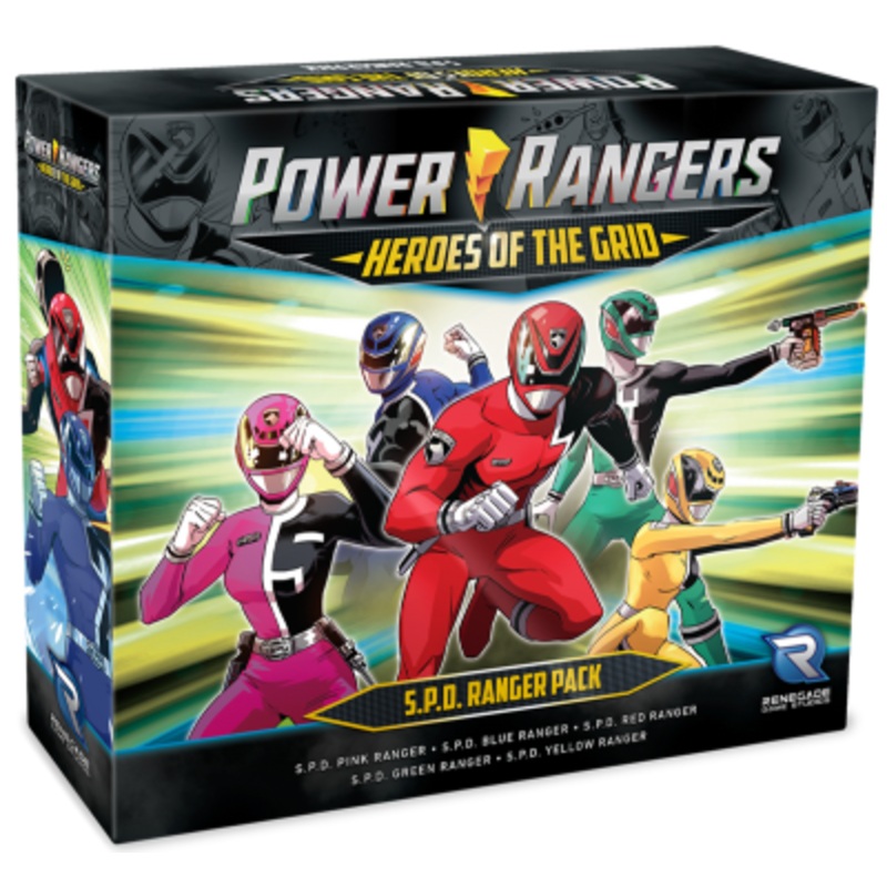 Power Rangers: Heroes Of The Grid - S.P.D. Ranger Pack