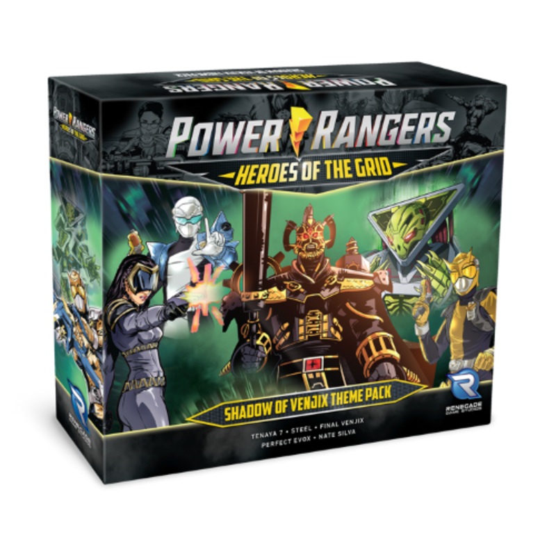 Power Rangers: Heroes Of The Grid - Shadow Of The Venjix Theme Pack