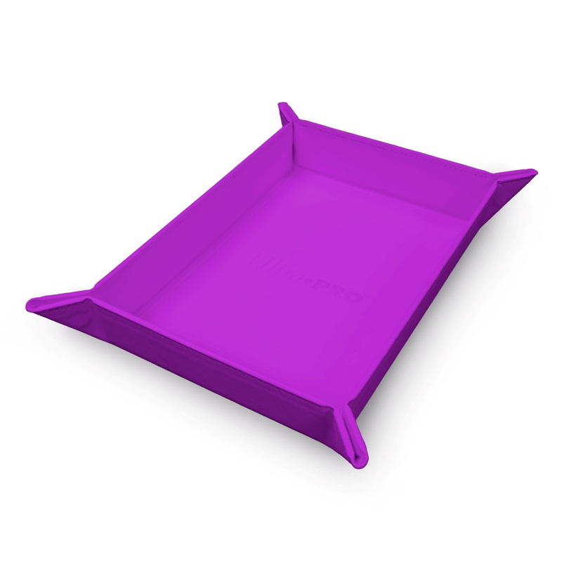 Ultra Pro: Vivid Magnetic Folding Dice Tray - Purple