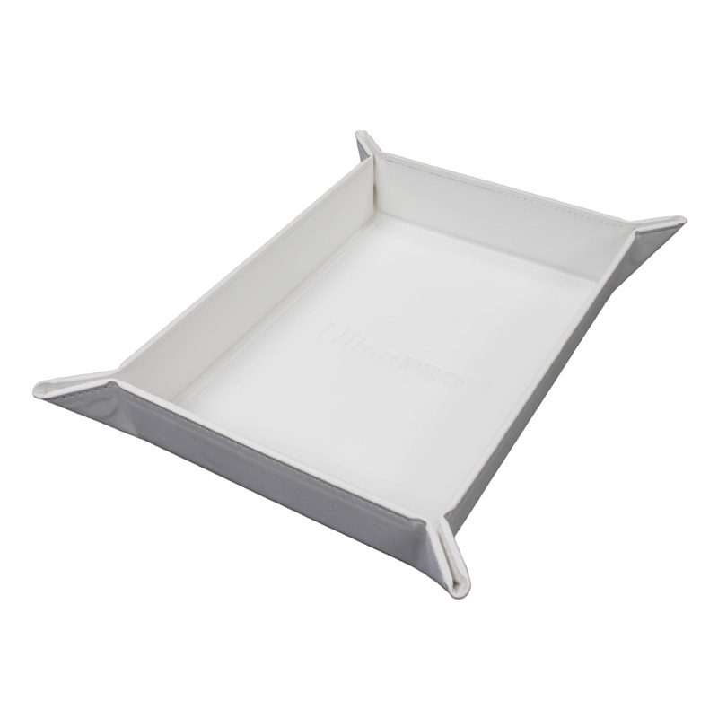 Ultra Pro: Vivid Magnetic Folding Dice Tray - White