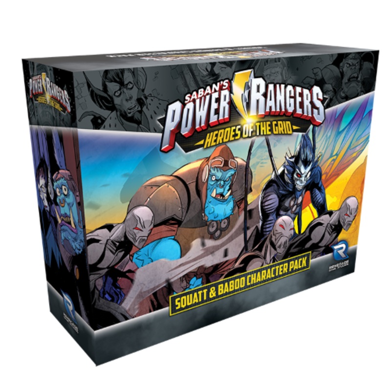 Power Rangers: Heroes Of The Grid - Squatt And Baboo Character Pack
