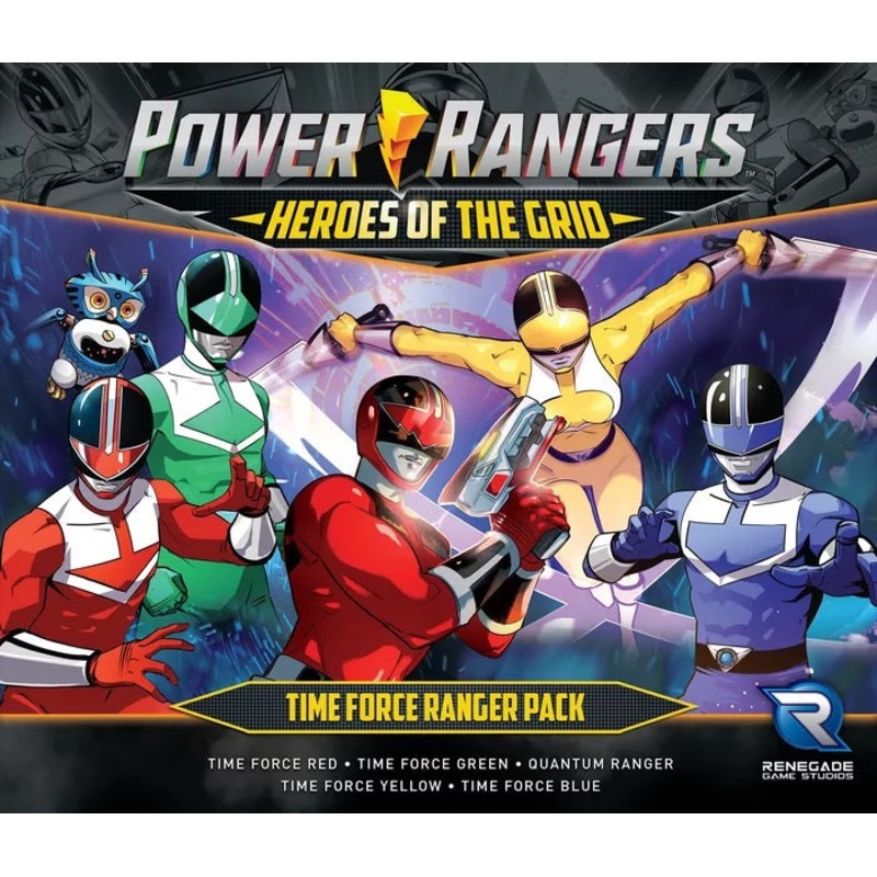 Power Rangers: Heroes Of The Grid - Time Force Ranger Pack
