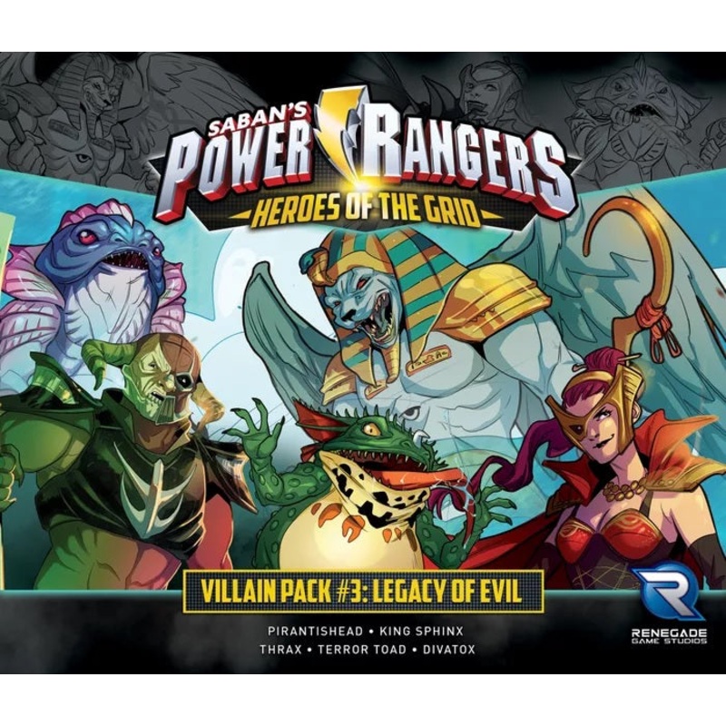 Power Rangers: Heroes Of The Grid - Villain Pack #3 Legacy Of Evil