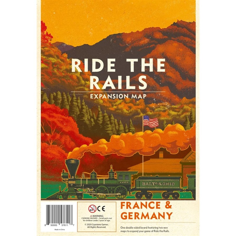 Ride The Rails: France & Germany Maps