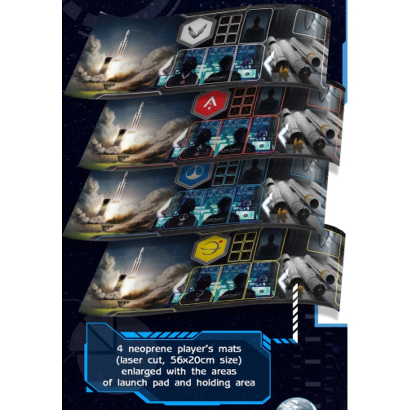 Rocketmen: Player's Mat Set