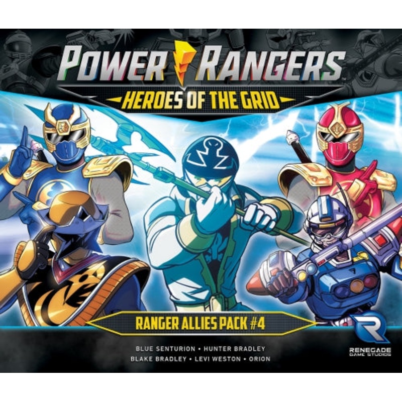 Power Rangers: Heroes Of The Grid - Ranger Allies Pack #4