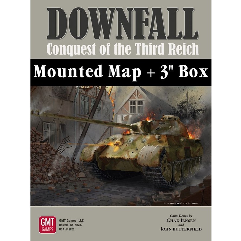 Downfall: Conquest Of The Third Reich 1942-1945 - Mounted Maps & 3" Box