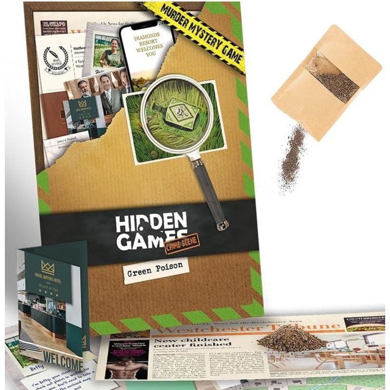 Hidden Games Crime Scene 3 USA: The Green Poison