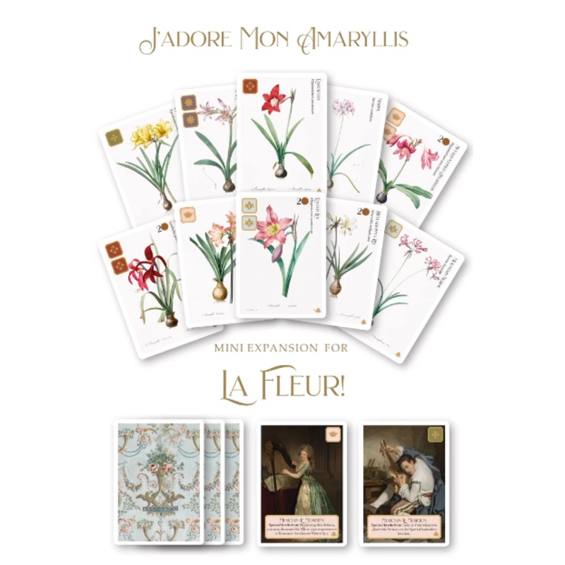 La Fleur: J'Adore Mon Amaryllis Mini Expansion