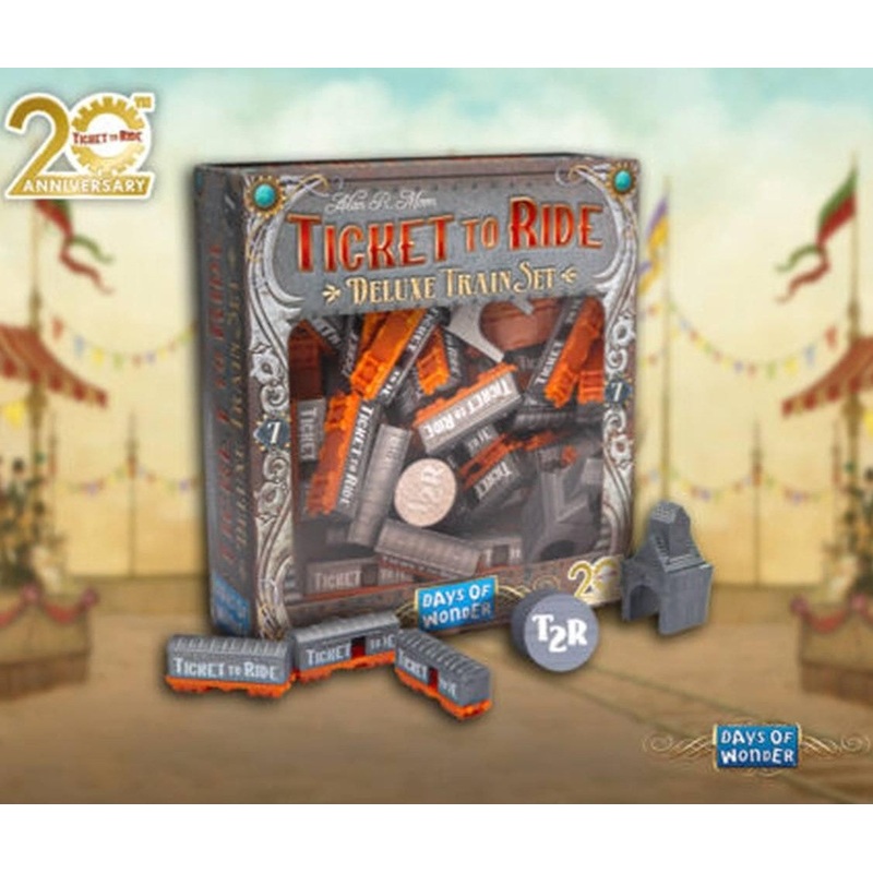 Ticket To Ride: 20th Anniversary Deluxe Train Set - Promo Orange