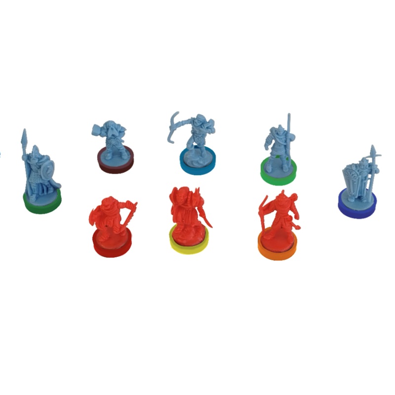 War Of The Ring: Second Edition - Colored Plastic Rings Core Set Accessory