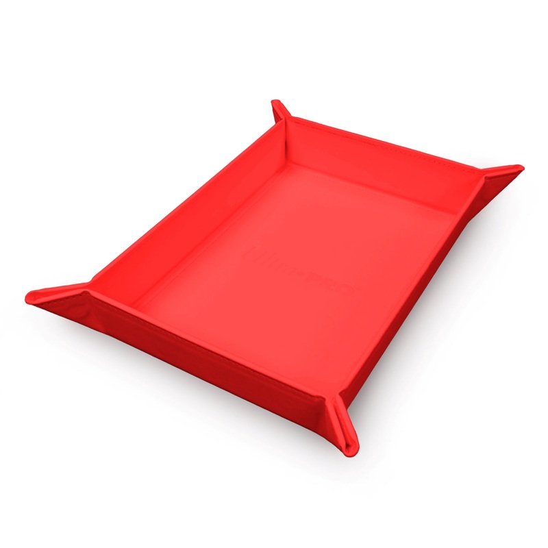 Ultra Pro: Vivid Magnetic Folding Dice Tray - Red