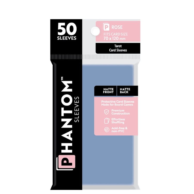 Phantom Sleeves: 50 Count - Matte/Matte Tarot