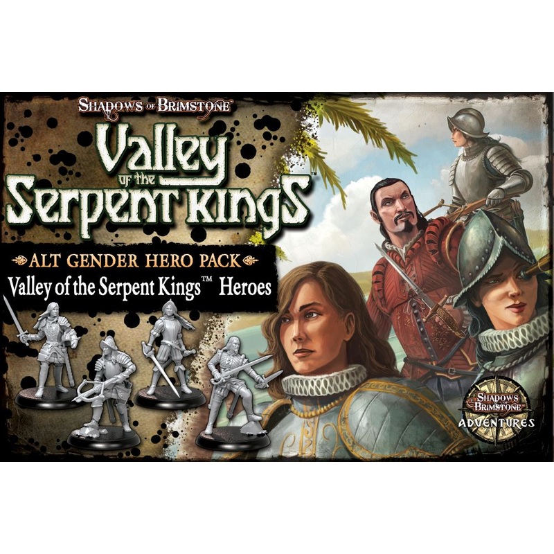 Shadows Of Brimstone: Valley Of The Serpent Kings - Alt Gender Hero Pack