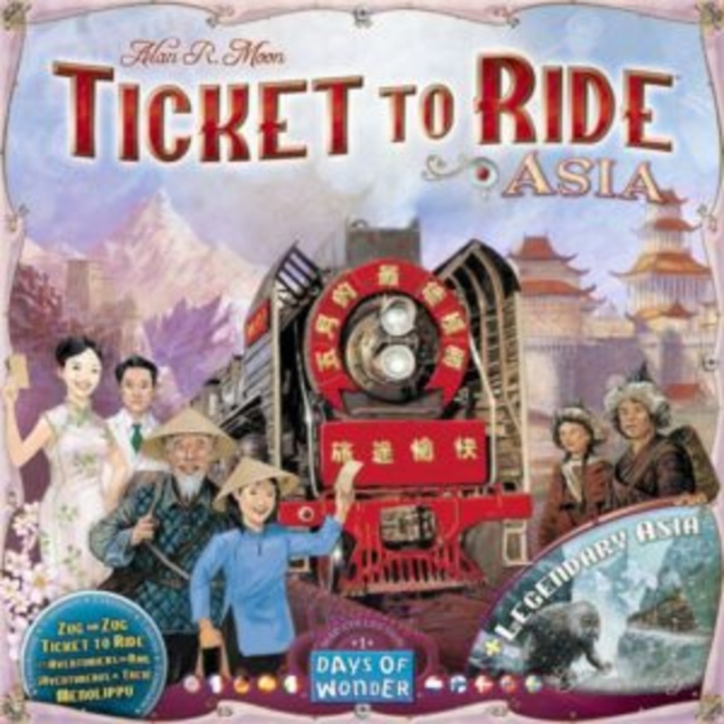 Ticket To Ride: Map Collection Vol 1 - Team Asia & Legendary Asia