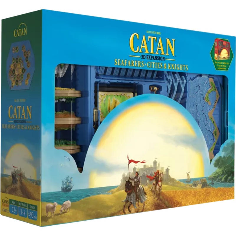 Catan: Seafarers And Cities & Knights - 3D Edition