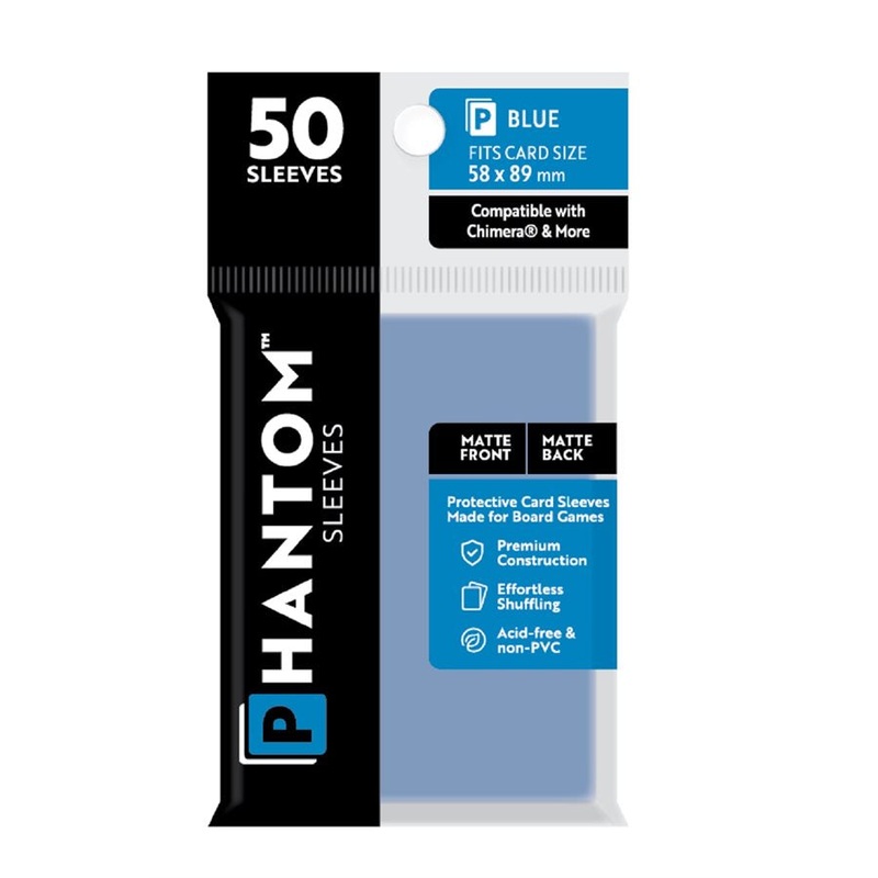 Phantom Sleeves: 50 Count - Matte/Matte Chimera+