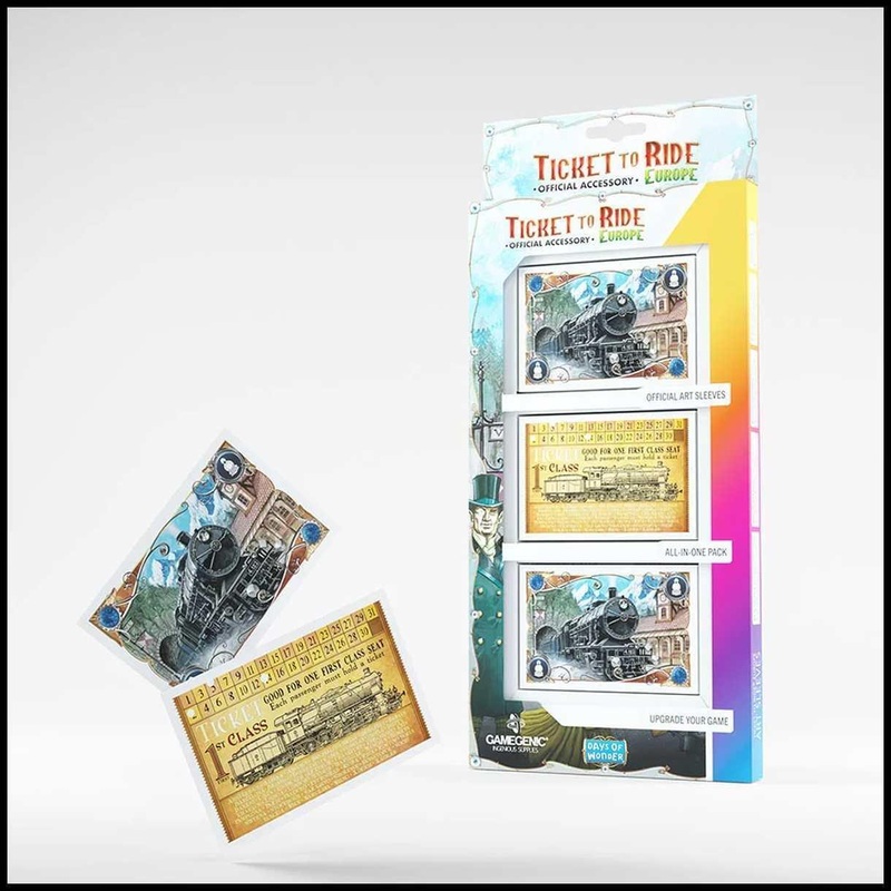 Ticket To Ride: Europe  Art Sleeves