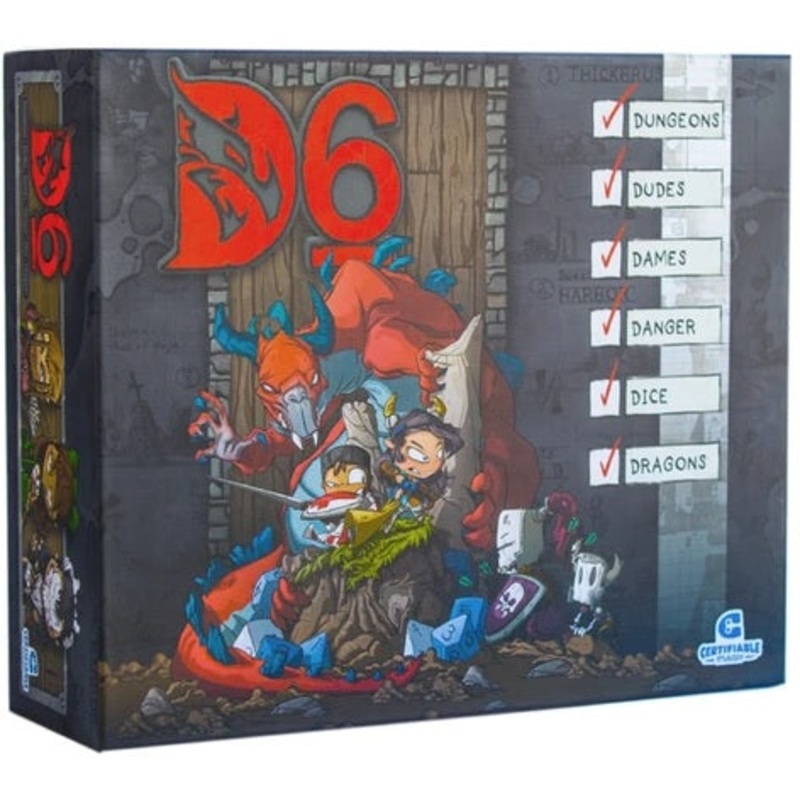 D6: Dungeons, Dudes, Dames, Danger, Dice & Dragons
