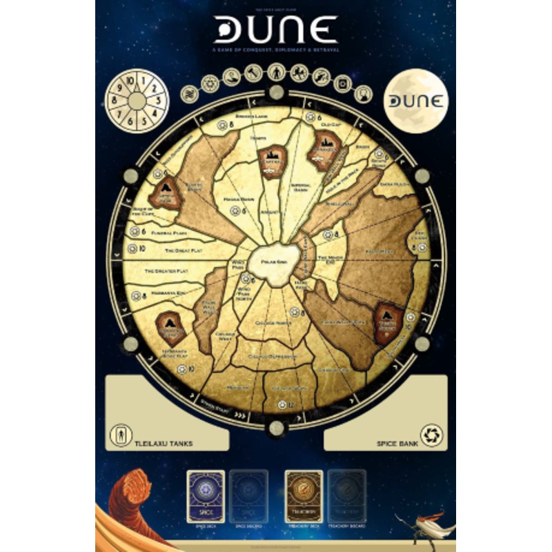 Dune: Game Mat 36" x 24"
