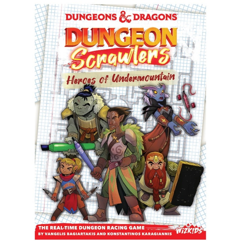 Dungeons & Dragons: Dungeon Scrawlers  Heroes Of Undermountain