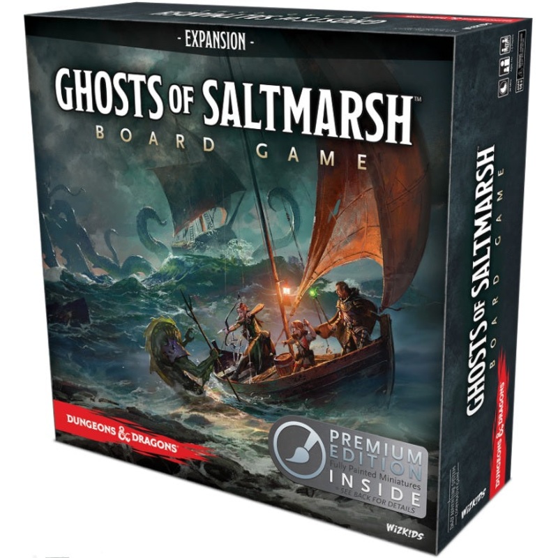 Dungeons & Dragons: Ghosts Of Saltmarsh Board Game - Premium Edition