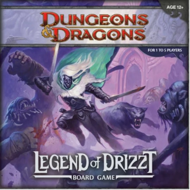 Dungeons & Dragons: Legend Of Drizzt Adventure System Board Game