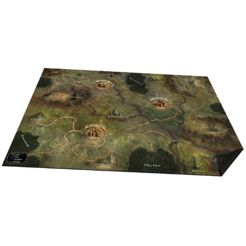Folklore: The Affliction - Oversized Cloth World Map