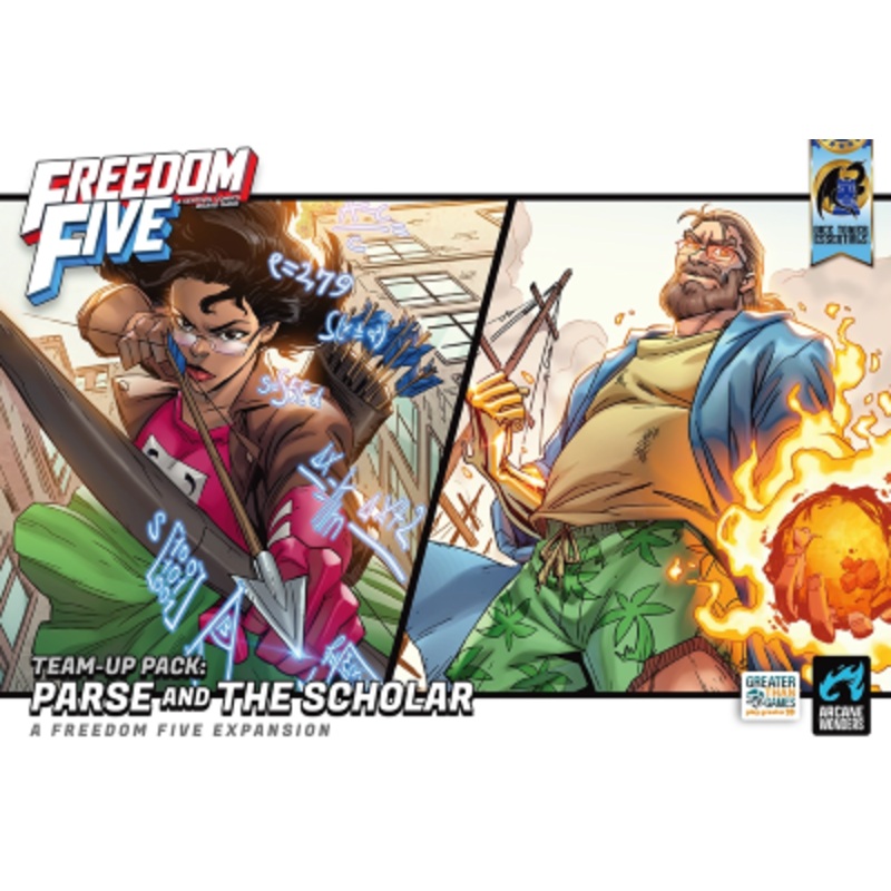 Freedom Five: Team-Up Pack - Parse And The Scholar