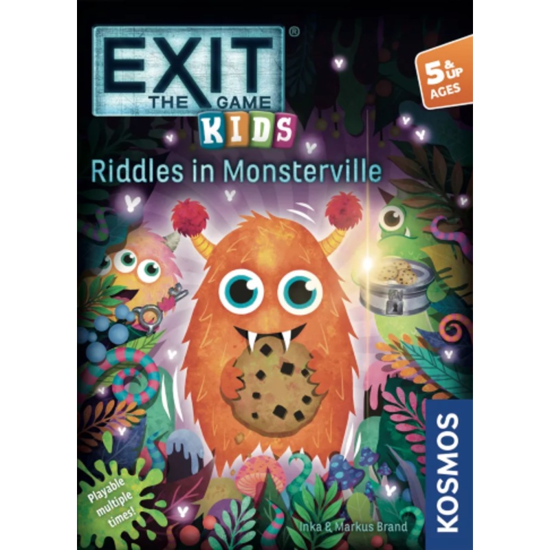 Exit: The Game- Kids: Riddles In Monsterville