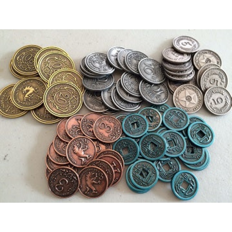 Scythe And Expeditions: Metal Coins