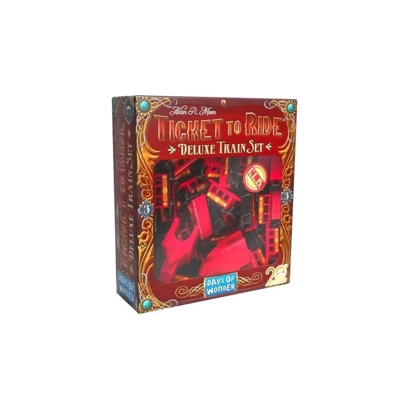 Ticket To Ride: 20th Anniversary Deluxe Train Set - Red