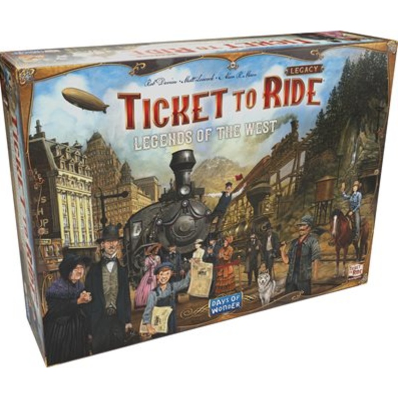 Ticket To Ride: Legacy  Legends Of The West