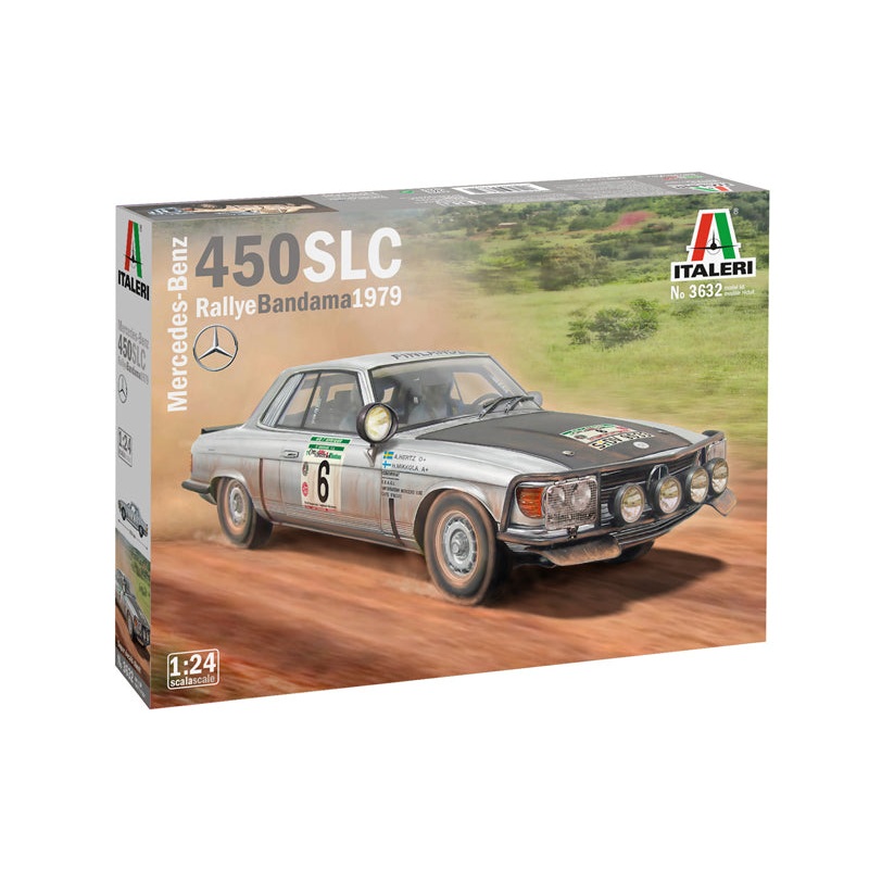 Italeri Merc 450SLC Rally 1/24