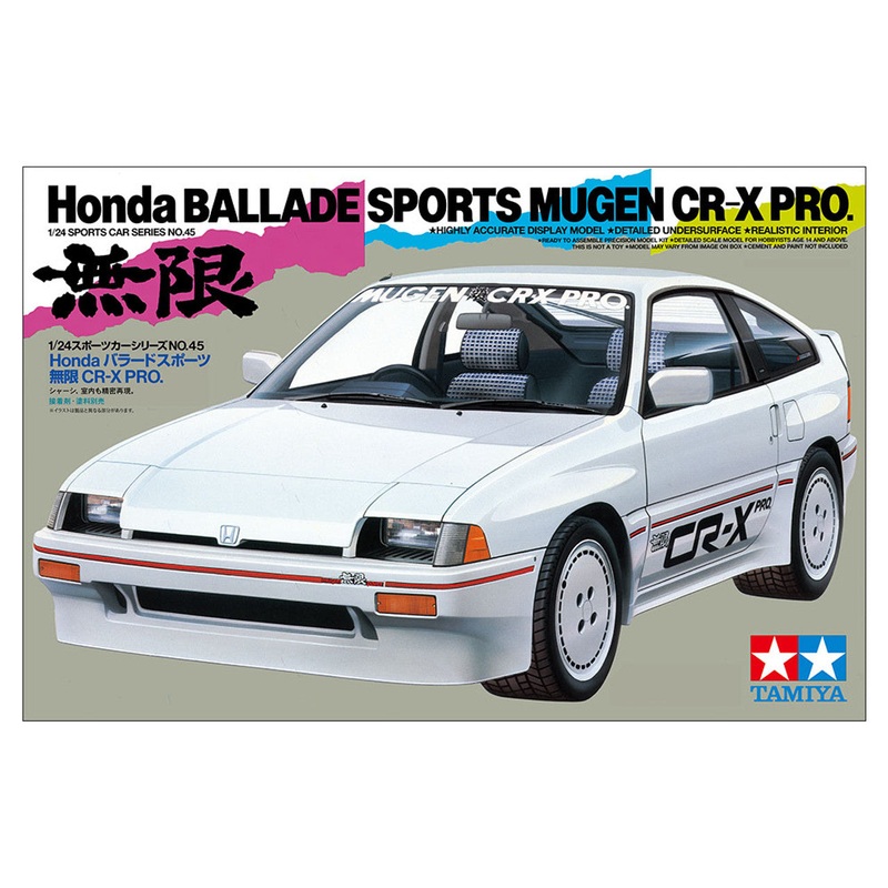 Tamiya Honda Mugen CR-X 1/24