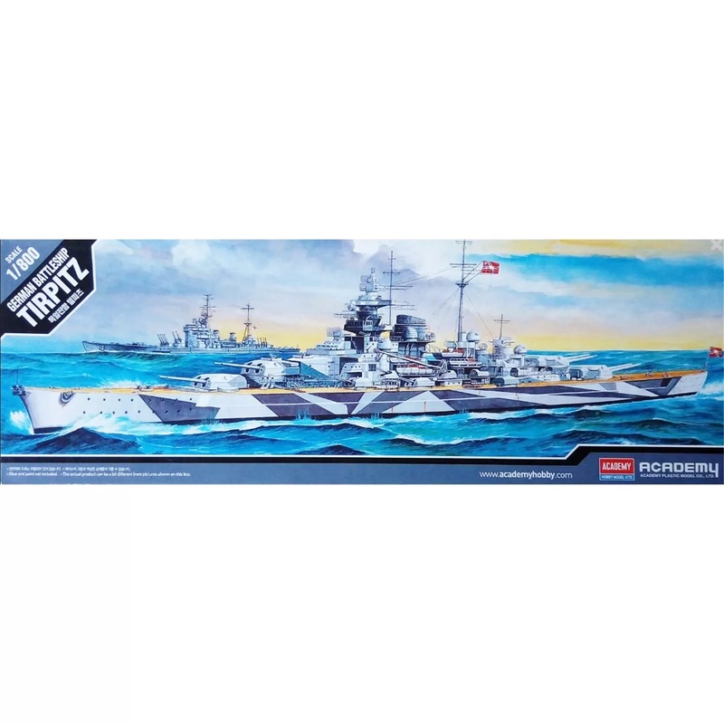 Academy Tirpitz 1/800