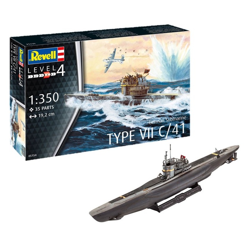 Revell German U-Boat VII 1/350