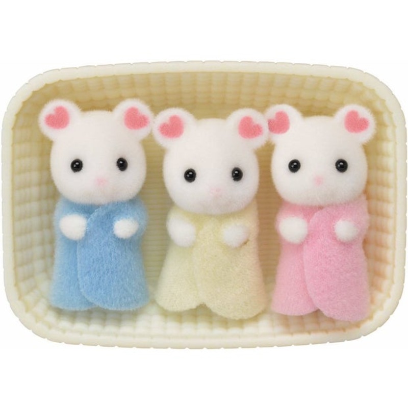 SF Marshmellow Mouse Triplets