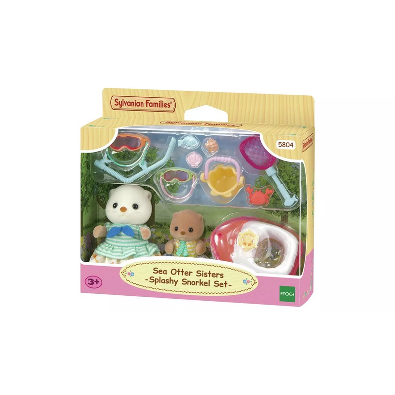 SF Sea Otter Sisters Splashy Snorkel Set
