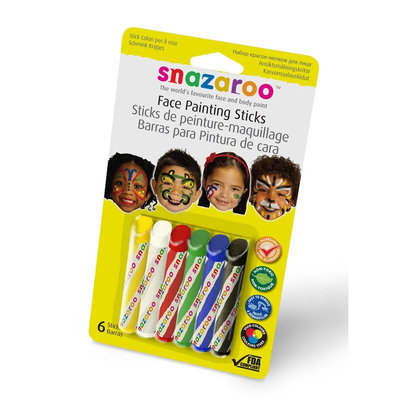 Snazaroo Facepaint Sticks Neutral