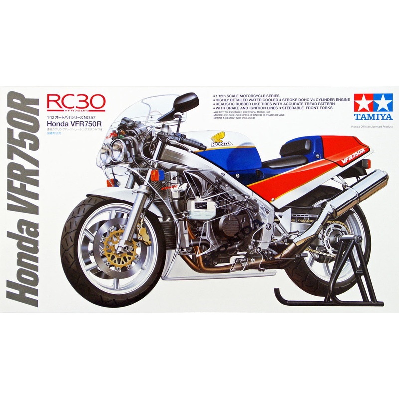 Tamiya Honda VFR 750R 1/12