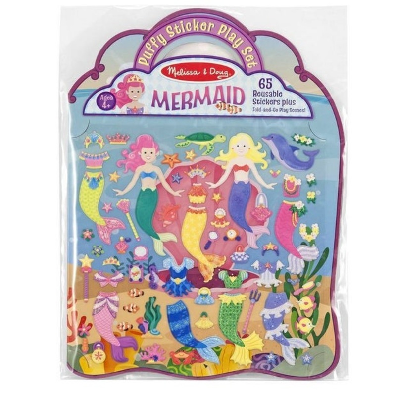 MD Puffer Sticker Mermaid Set