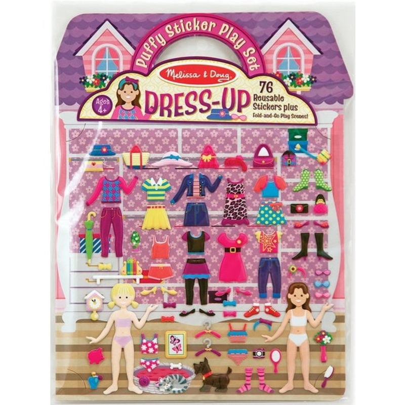 MD Puffy Sticker Dress Up