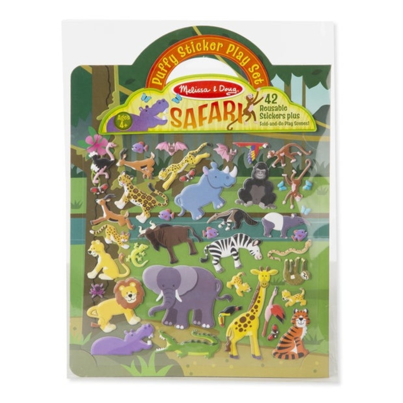 MD Puffy Sticker Play Set Safari